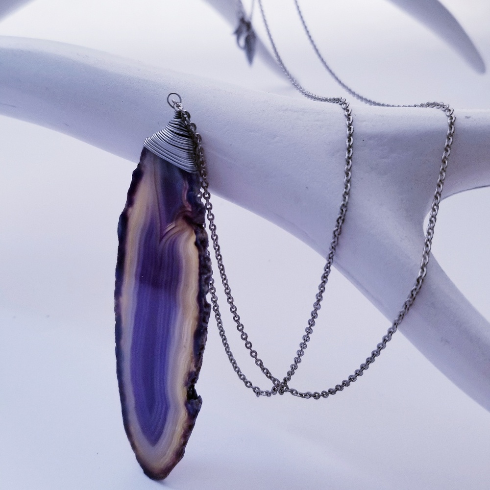 Coldwater Creek stone necklace